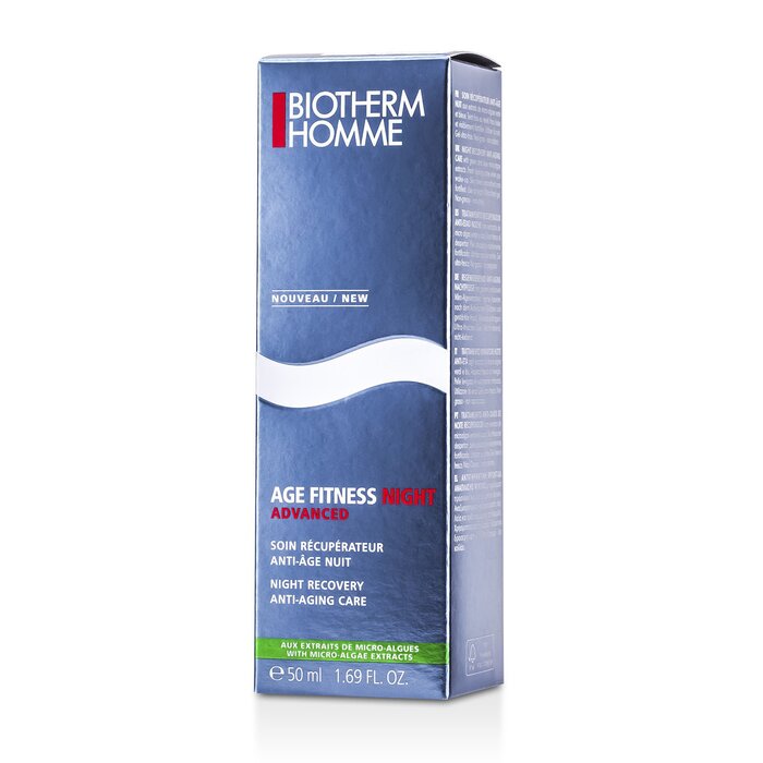 Ночной крем для лица Biotherm с экстрактами микроводорослей, 50 мл