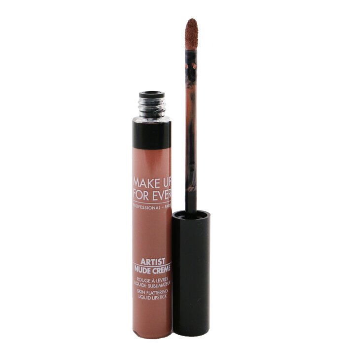 Кремовая жидкая помада Make Up For Ever Artist Nude, 7,5 мл — яркий блеск и долговременное покрытие для губ