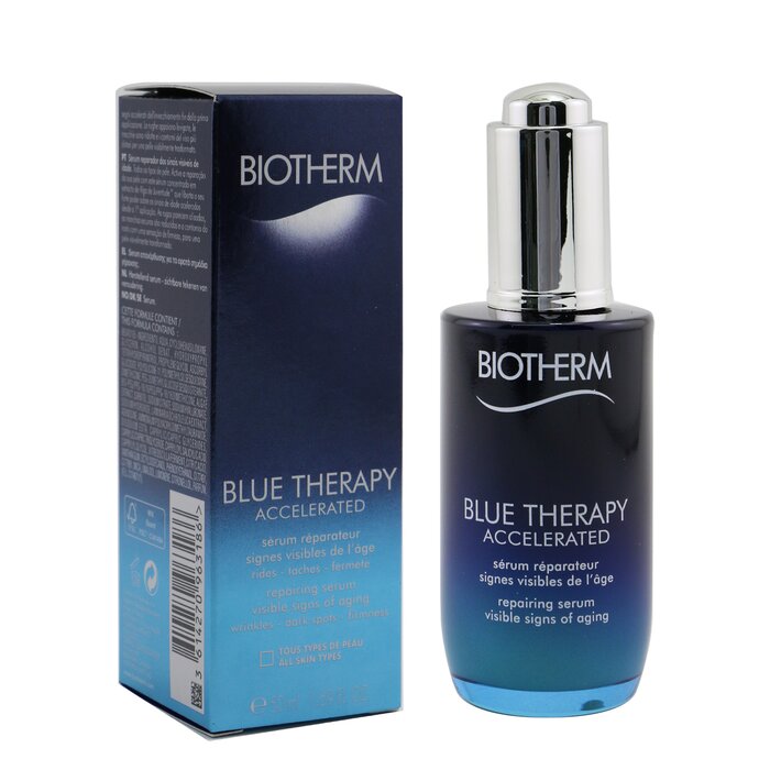 Сыворотка Biotherm Blue Therapy Accelerated с экстрактом Algae of Youth™ для лица, 50 мл