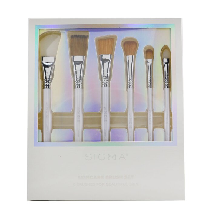 Набор кистей для ухода за кожей Sigma Beauty (6 шт) – для равномерного нанесения масок и кремов