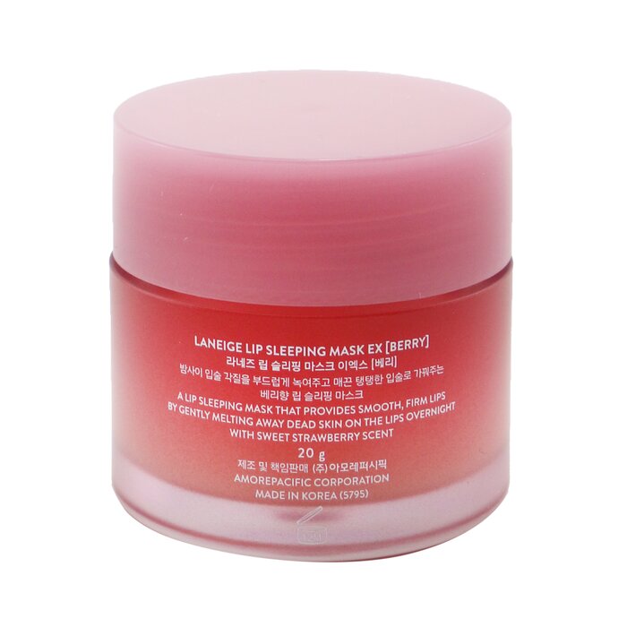 Маска для губ на ночь Laneige с гиалуроновой кислотой и ягодами, 20 г