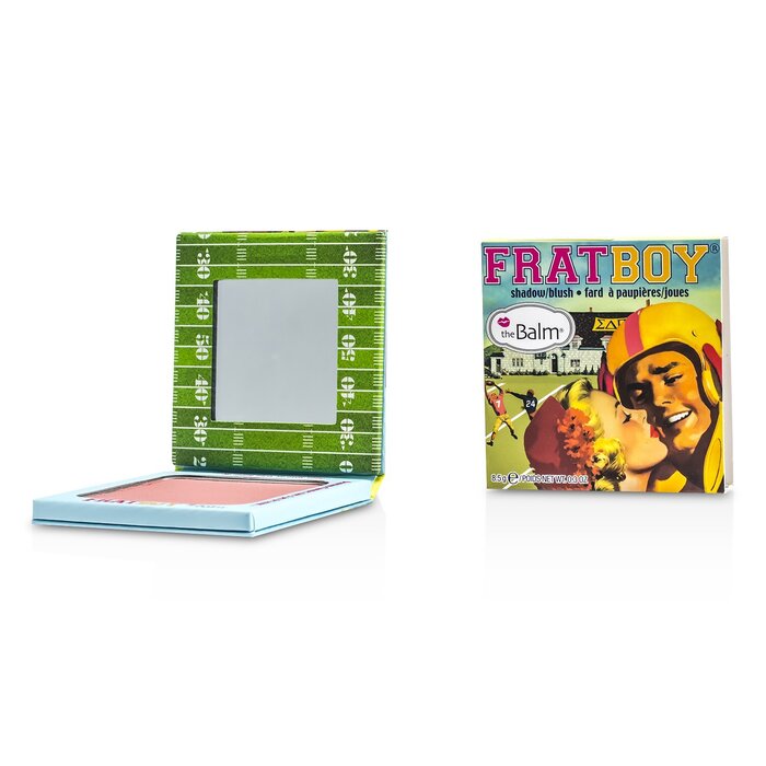 Румяна и тени для век TheBalm Frat Boy с ультрадисперсированным порошком 8.5 г, персиково-априковый оттенок