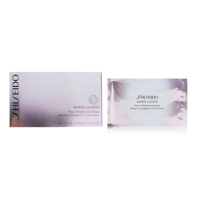 Маска для лица Shiseido White Lucent с осветляющими компонентами, 6 шт.