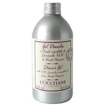 Очищающий гель для душа с лавандой для чувствительной кожи, L'Occitane, 250 мл