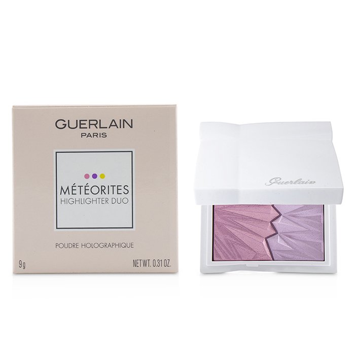 Дуэт высветляющих пудров Guerlain Meteorites для лица с голографическим эффектом, 9 г