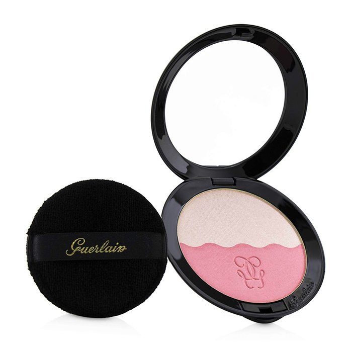 Румяна и хайлайтер Guerlain с эффектом сияния для лица #03 Soft Coral 6,5 г
