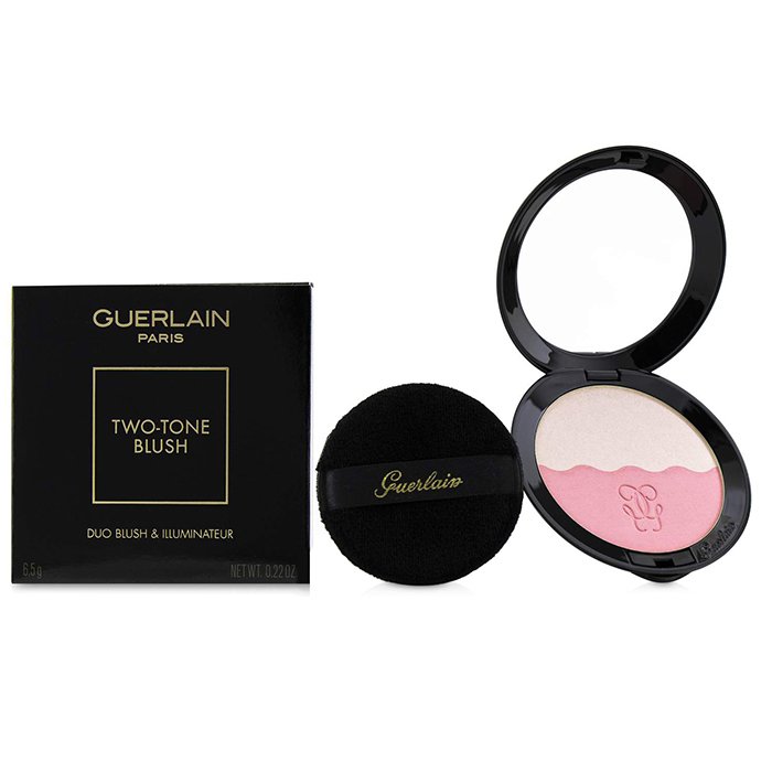 Румяна и хайлайтер Guerlain с эффектом сияния для лица #03 Soft Coral 6,5 г