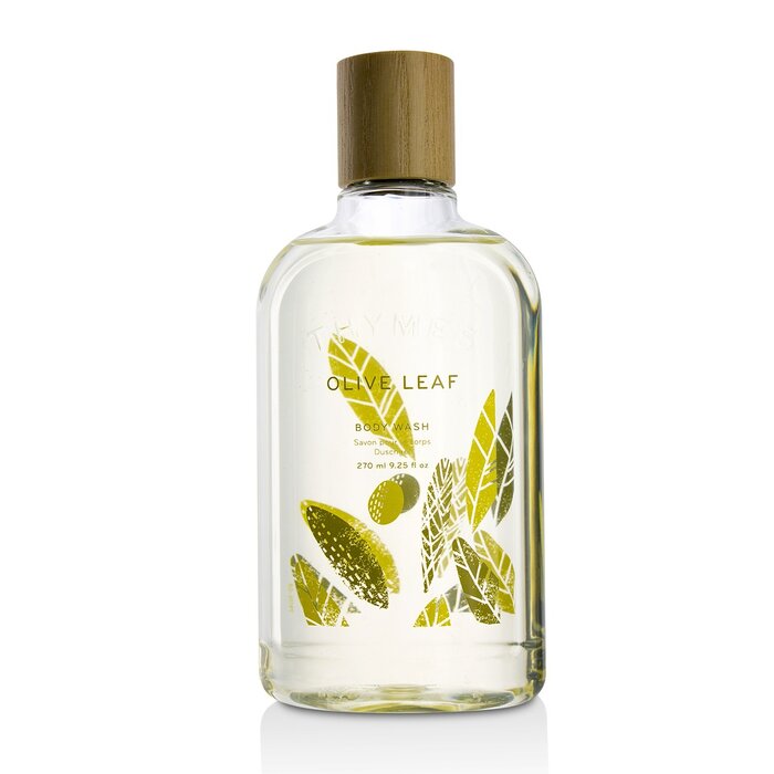 Thymes очищающий гель для тела с оливковым маслом и экстрактом оливковых листьев, 270 мл