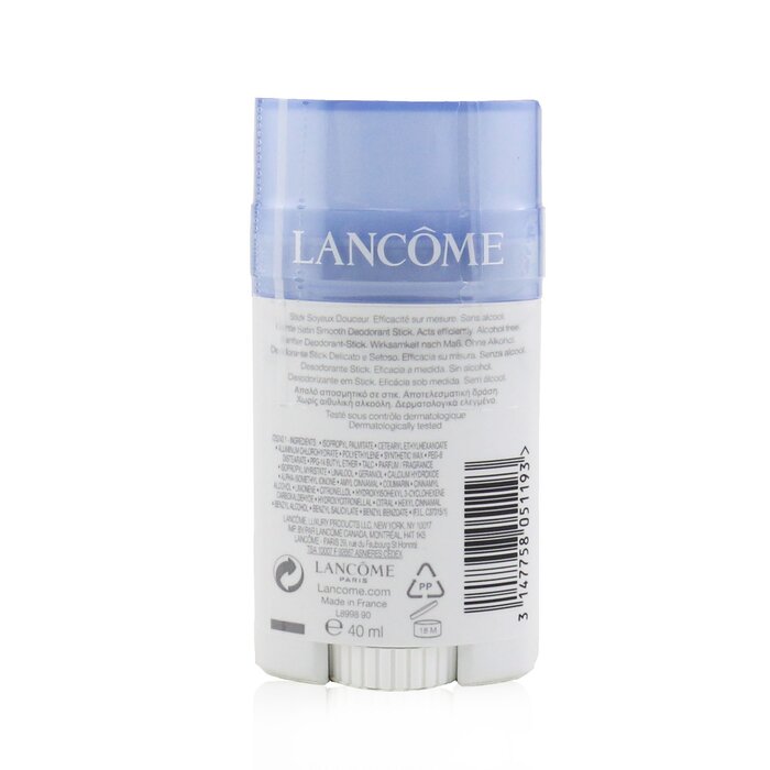 Дезодорант-стик Lancome для чувствительной кожи 40 мл без спирта, увлажняющий, антибактериальный, комфортный.