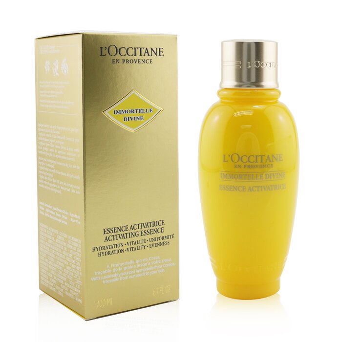Эссенция для лица L'Occitane Immortelle Divine с экстрактами бессмертника, 200 мл
