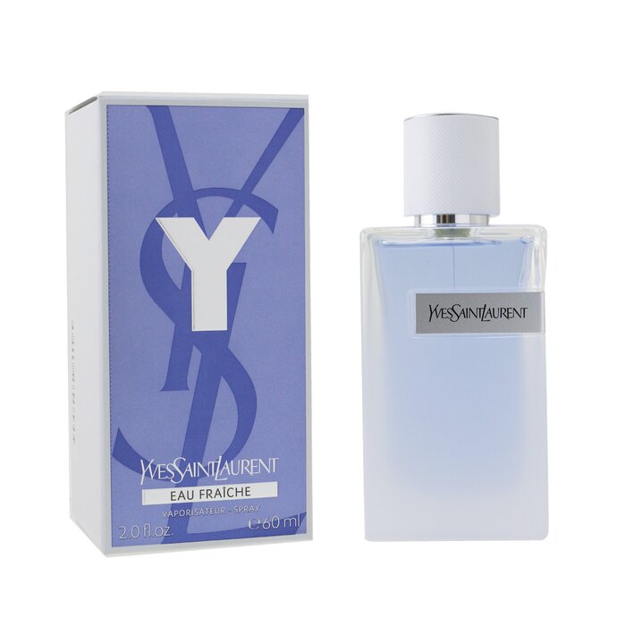 Yves Saint Laurent Y Eau Fraiche спрей 60 мл – свежий мужской аромат с лимоном, имбирем и кедром для весны и лета