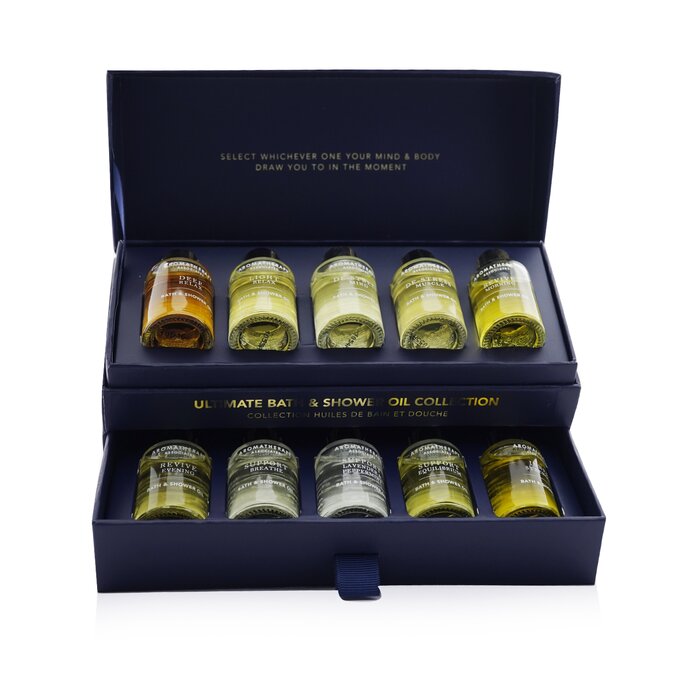 Набор масел для ванны и душа с эффектом расслабления Aromatherapy Associates 10x9 мл
