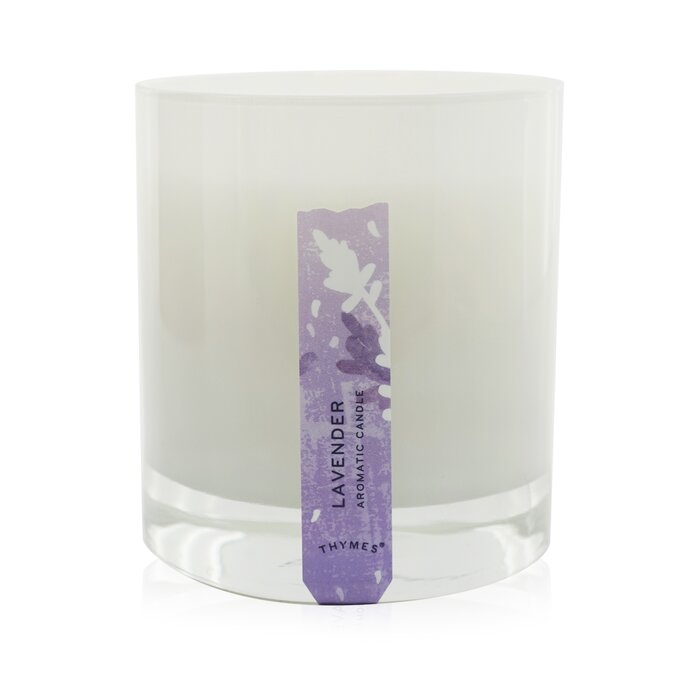 Ароматическая свеча Thymes с лавандой 212 г для создания атмосферы спокойствия и уюта