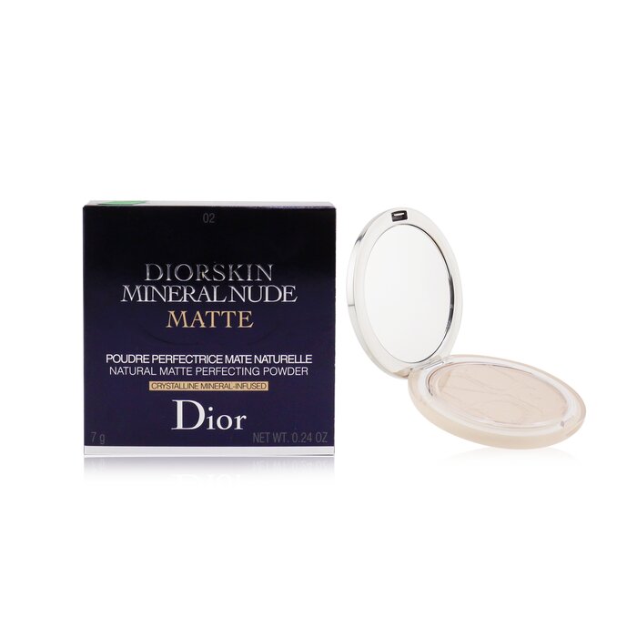 Пудра для лица Diorskin Mineral Nude Matte с минеральными ингредиентами, 7 г