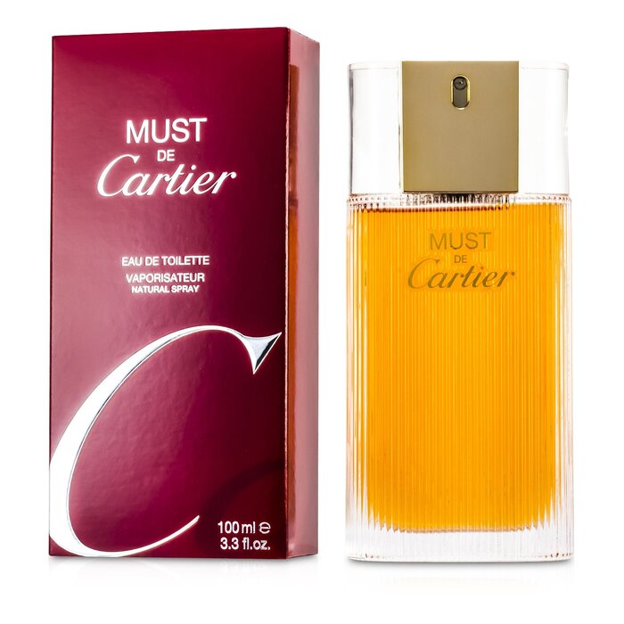 туалетная вода Must De Cartier 100 мл для женщин с нотами галбанума, жасмина и ванили