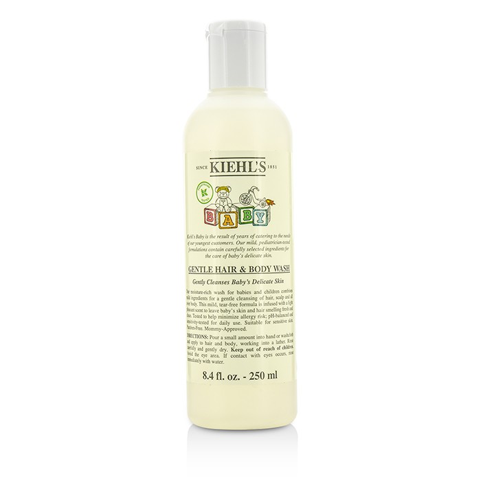 Нежное Средство для Мытья Тела и Волос для Малышей 250ml/8.4oz