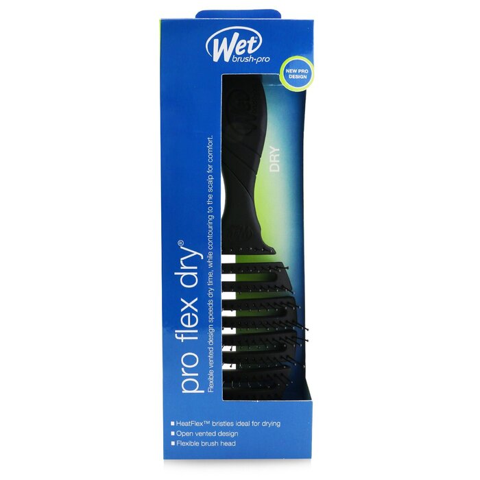 Расческа Wet Brush Pro Flex Dry с HeatFlex™ для укладки и сушки волос, черная