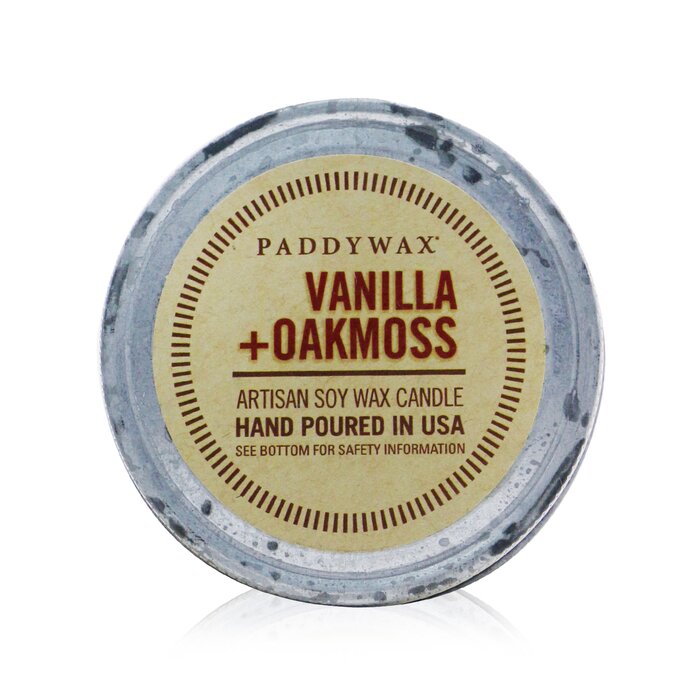 Ароматическая свеча Paddywax с ванилью и дубом, 85 г