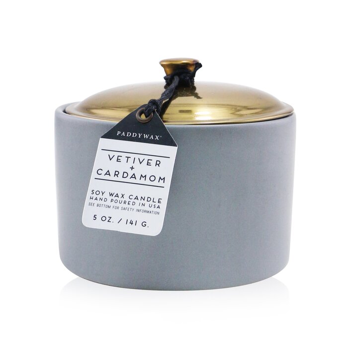 Ароматическая свеча с ветивером и кардамоном Paddywax Hygge, 141 г