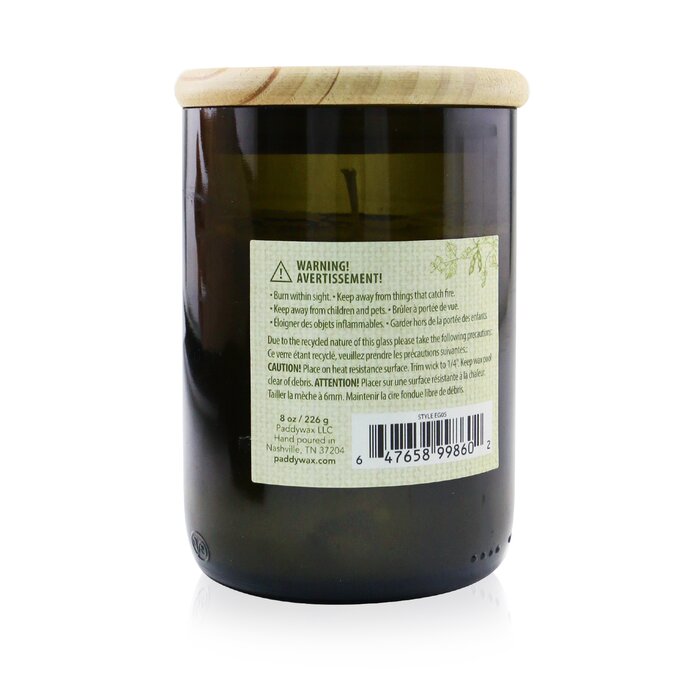 Ароматическая свеча с тимьяном и оливковыми листьями Paddywax, 226 г