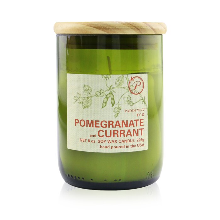 Экосвеча с ароматом граната и смородины Paddywax, 226 г