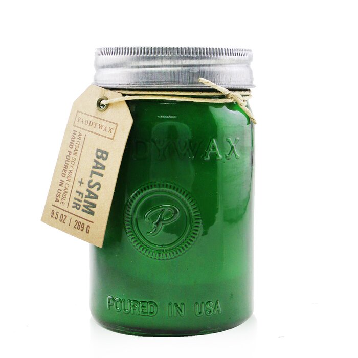Восковая свеча Paddywax с ароматом балсамового дерева и ели, 269 г