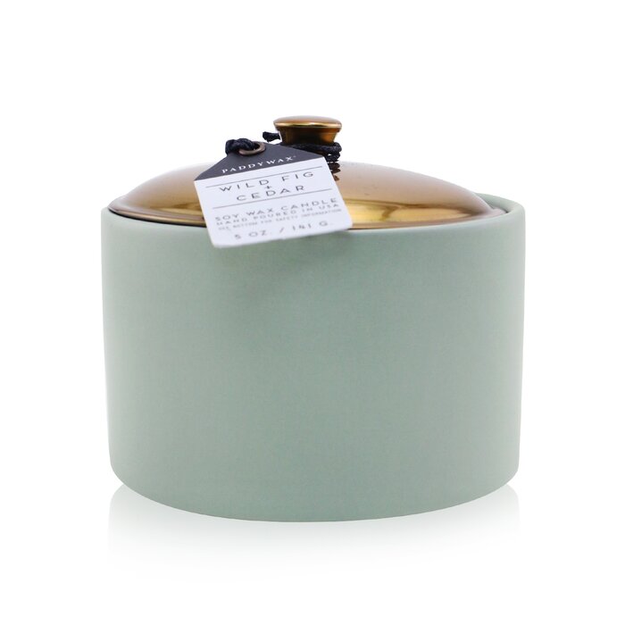 Ароматическая свеча Paddywax с инжиром и кедром, 141 г