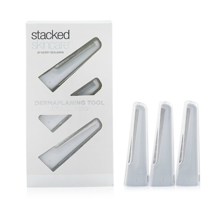 Набор сменных лезвий для дермапланирования Stacked Skincare, 3 шт.