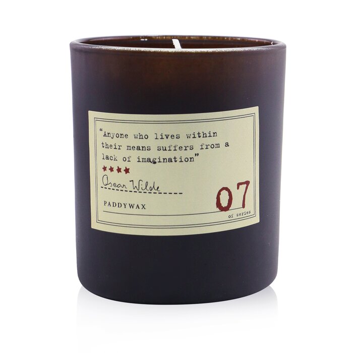 Ароматическая свеча Paddywax с духом Оскара Уайльда, 70 г