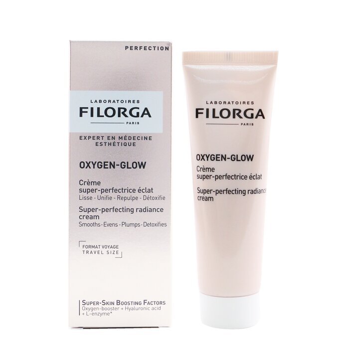 Крем для лица Filorga Oxygen-Glow с гиалуроновой кислотой 30 мл — для сияния и выравнивания тона кожи