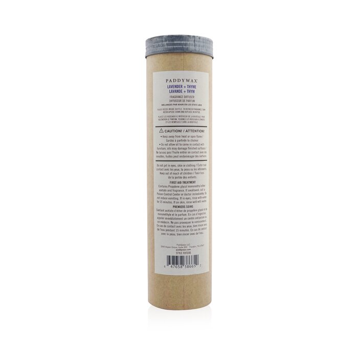 Ароматизатор для дома Paddywax с лавандой и тимьяном, 118 мл