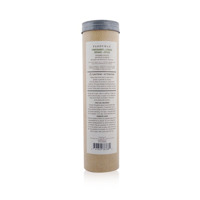 Ароматический диффузор Paddywax с гранатом и елью, 118 мл
