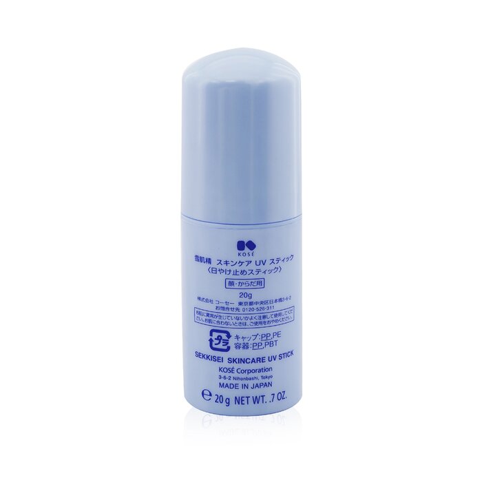 Kose солнцезащитный стик SPF 50 с экстрактом злака Job's tears, для лица, 20 г