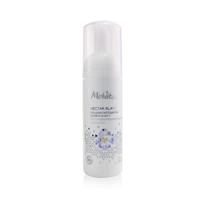 Melvita очищающий гель Nectar Blanc с белой лилией для лица и шеи, 150 мл
