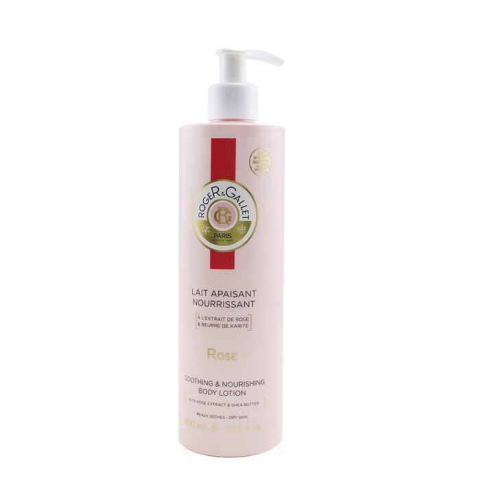 Лосьон для тела Roger & Gallet с маслом ши и миндальным молоком, увлажняющий, 400 мл