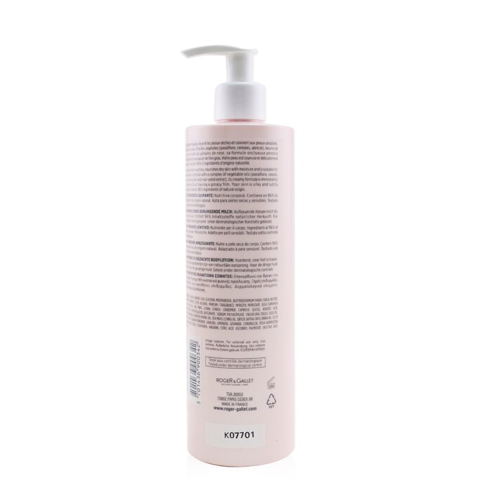 Лосьон для тела Roger & Gallet с маслом ши и миндальным молоком, увлажняющий, 400 мл