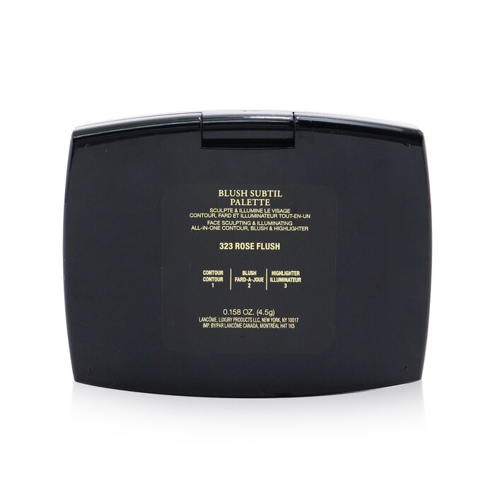 Палитра румян и хайлайтера Lancome Blush Subtil 3 оттенка, 4.5 г