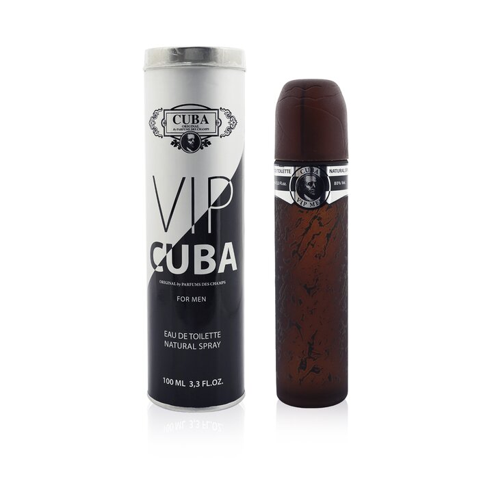 Cuba VIP туалетный спрей для мужчин, древесно-цветочная композиция, 100 мл
