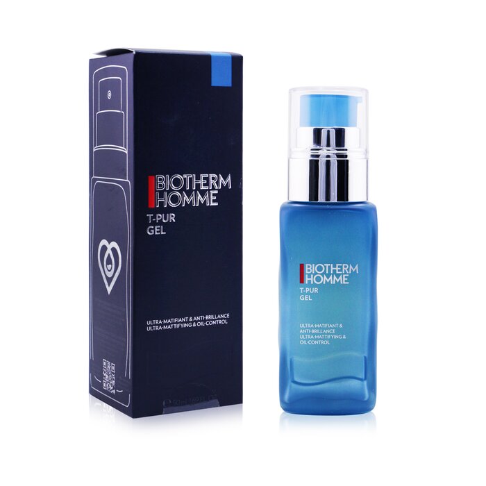Гель для лица Biotherm Homme T-Pur с матирующим эффектом и морскими минералами, 50 мл