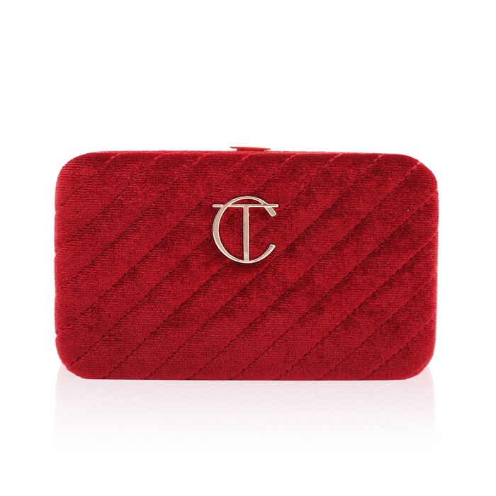 Набор мини-кистей для макияжа Charlotte Tilbury в сумке, 4 шт.