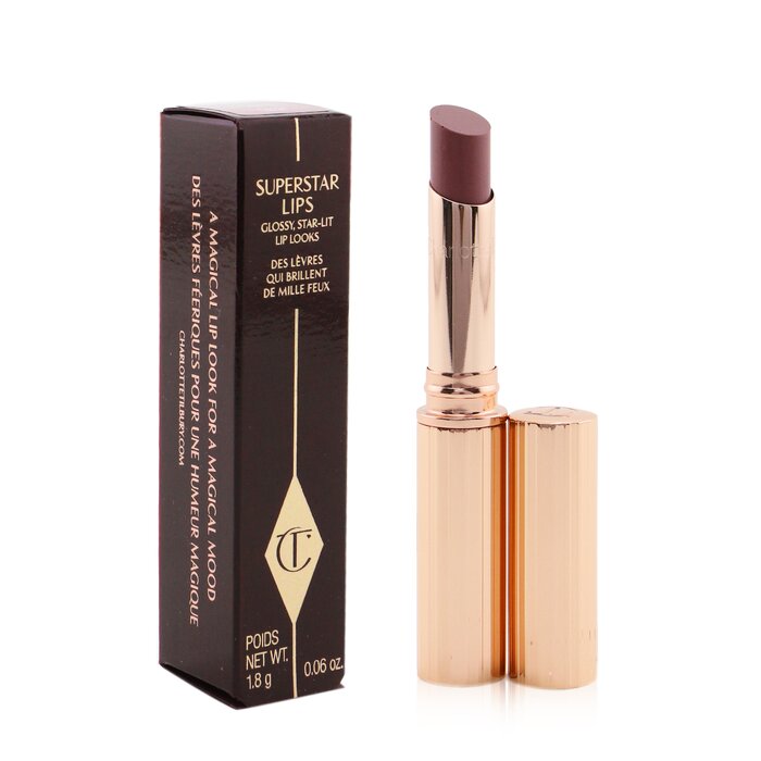 Помада для губ с гиалуроновой кислотой и блеском, Charlotte Tilbury Superstar Lips, оттенок Pillow Talk, 1.8 г