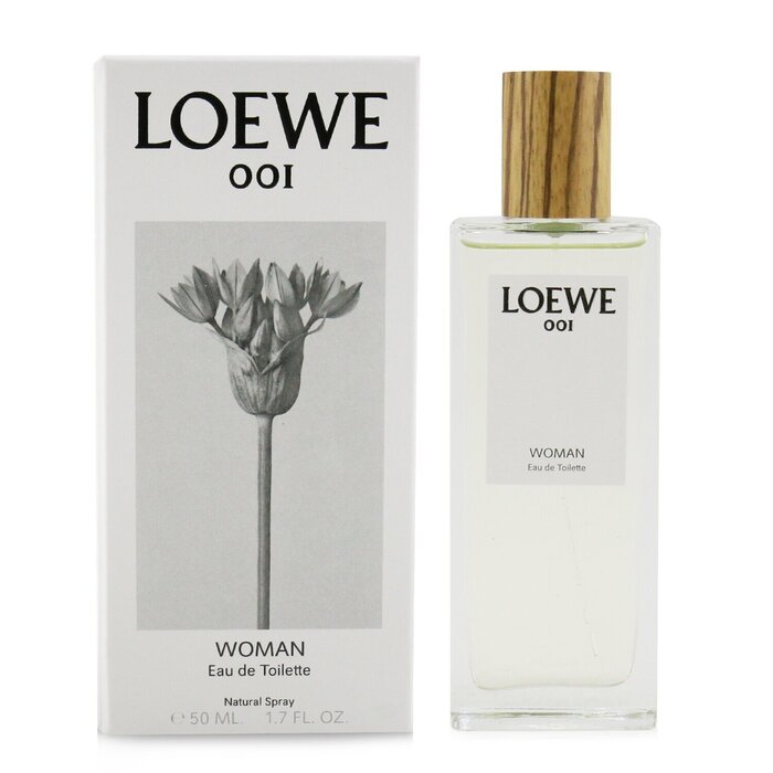 Парфюмерная вода Loewe 001, 50 мл — утончённый аромат с нотами жасмина и древесного мускуса для женщин