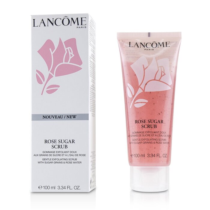 Скраб для лица Lancome Hydra Zen с сахаром и розовой водой, 100 мл