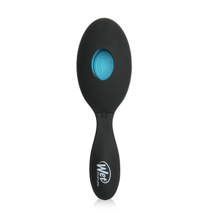 Складная расческа Wet Brush Pro Pop Fold с мягкими щетинками для бережного распутывания волос, синяя