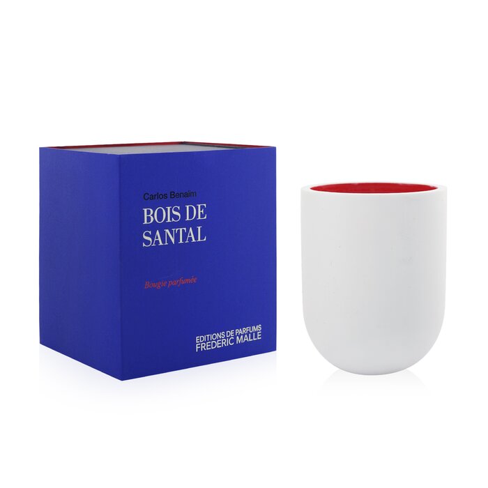 Свеча ароматическая Frederic Malle "Bois De Santal" 220 г для уютной атмосферы и декора интерьера