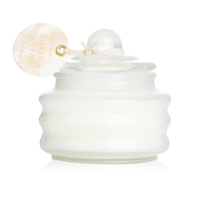Ароматическая свеча Paddywax из соевого воска с ароматом хлопка и тика, 85 г