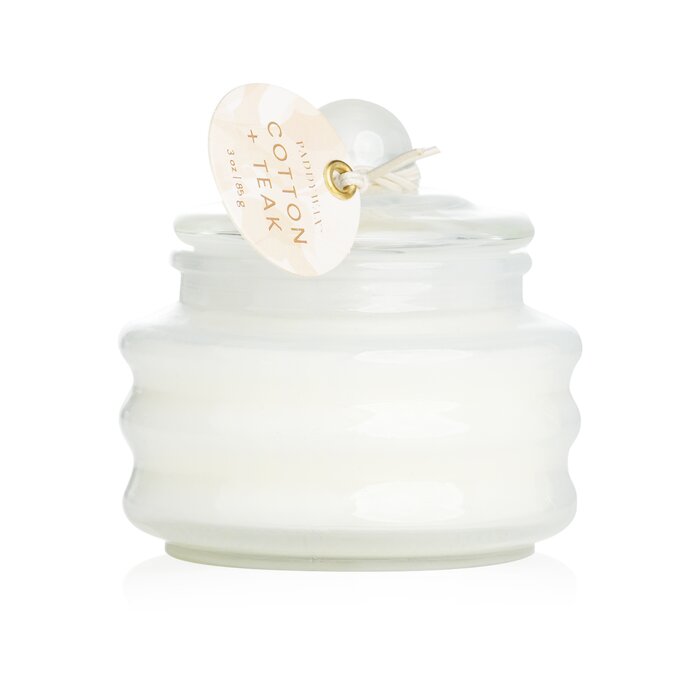 Ароматическая свеча Paddywax из соевого воска с ароматом хлопка и тика, 85 г