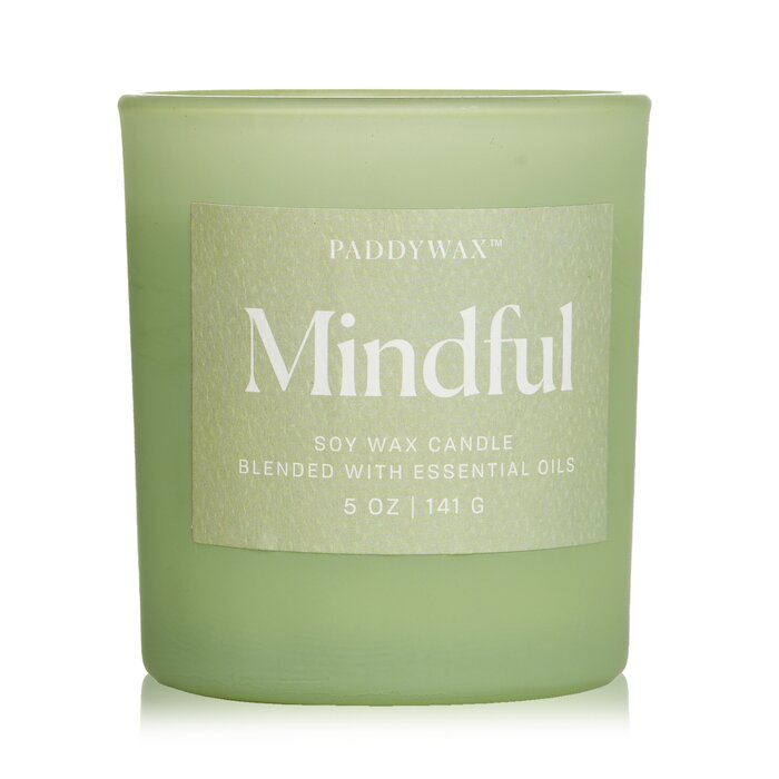 Свеча Paddywax Wellness с эфирными маслами 141 г для создания уюта и расслабления