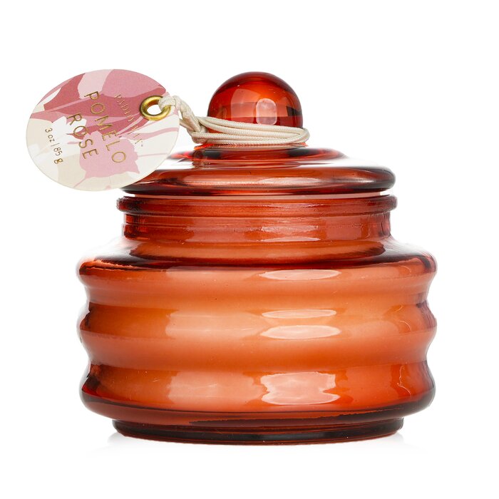 Свеча ароматическая Paddywax с помело и розой, 85 г