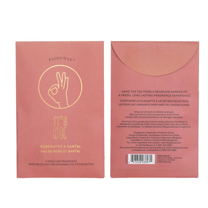 Impressions Car Fragrance - It's OK 2packs